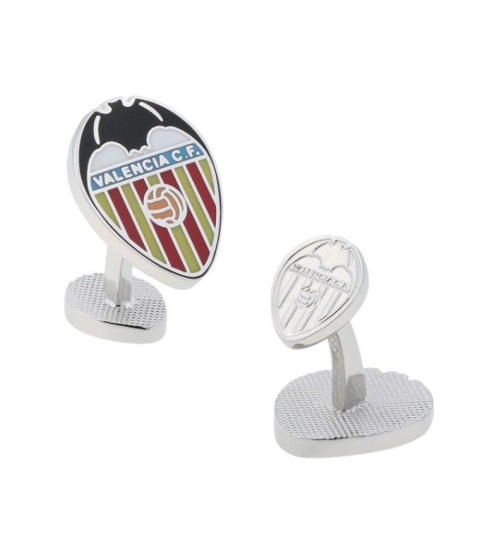 Gemelos para Camisa y Pasador de Corbata Valencia CF Producto Oficial
