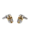 Gemelos para camisa Yelmo Casco Templario Cruz Dorada