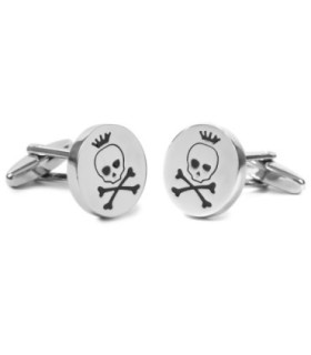 Gemelos para camisas Calavera Punk
