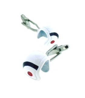 Gemelos para camisas Casco de Moto Modelo MOD RAF