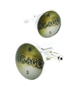 Gemelos para camisas Magglass Código Da Vinci Linea Rosa Arago