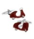 Gemelos para camisas Moto Lambretta - Vespa Roja