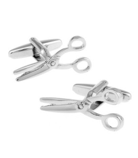 Gemelos para camisas Tijeras