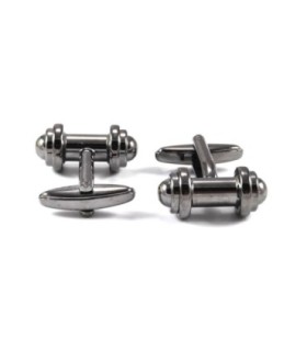 Gemelos Pesas Acero Negro