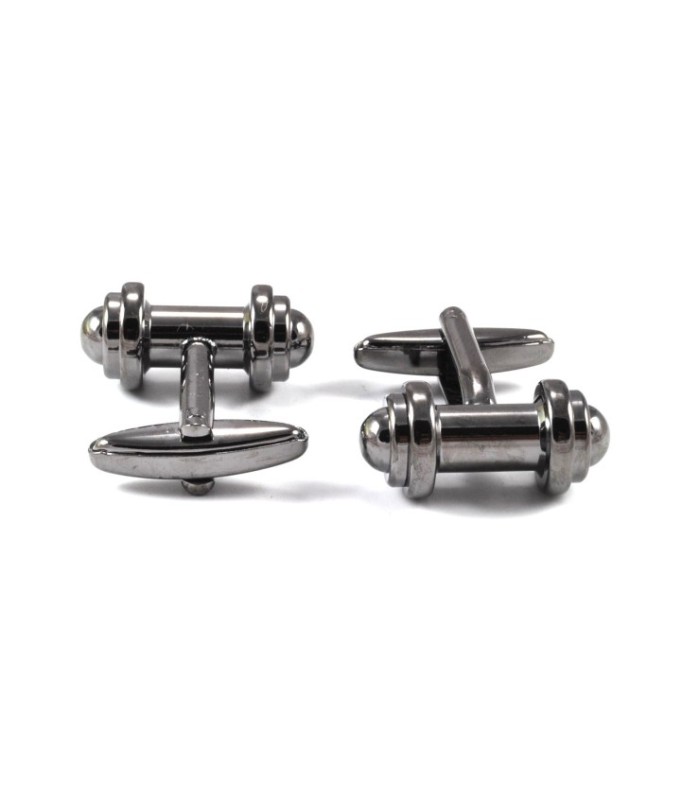 Gemelos Pesas Acero Negro