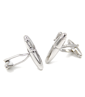 Gemelos Pluma Estilográfica Acero