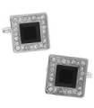 Gemelos Square Crystal Black