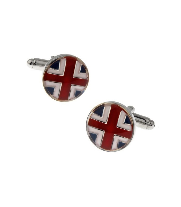 Gemelos Union Jack Rounded Gran Bretaña