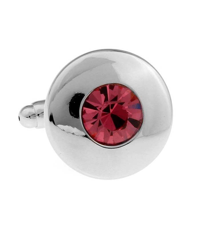 Gemelos Wedding Crystal Pink Rounded