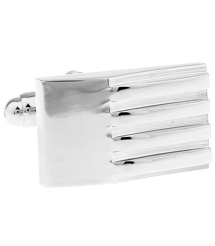 Gemelos Wedding Elegant Stripes on Steel