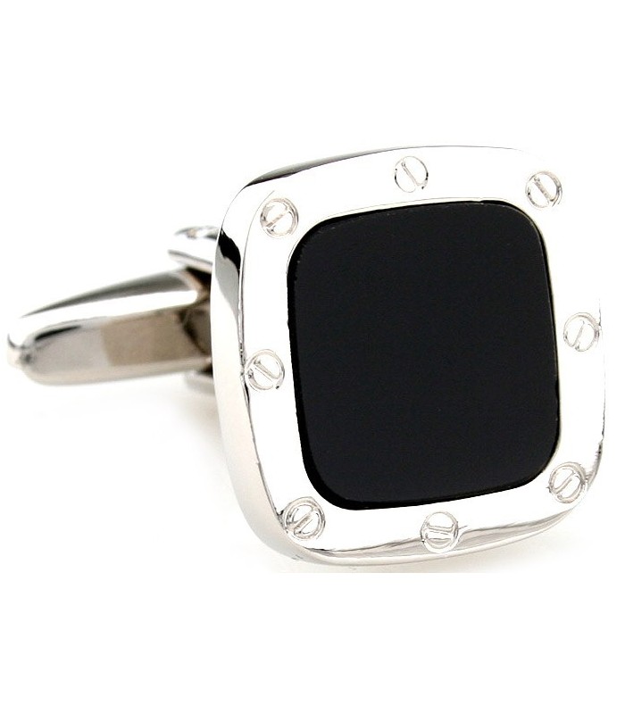 Gemelos Wedding Square Black Onix Point