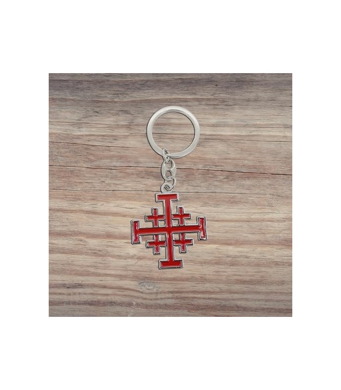 Llavero Conmemorativo Cruz Religiosa 4,5cm