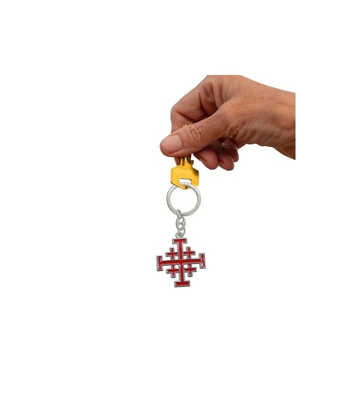 Llavero Conmemorativo Cruz Religiosa 4,5cm