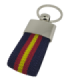 Llavero Lona Bandera España Blue 6x3 cm