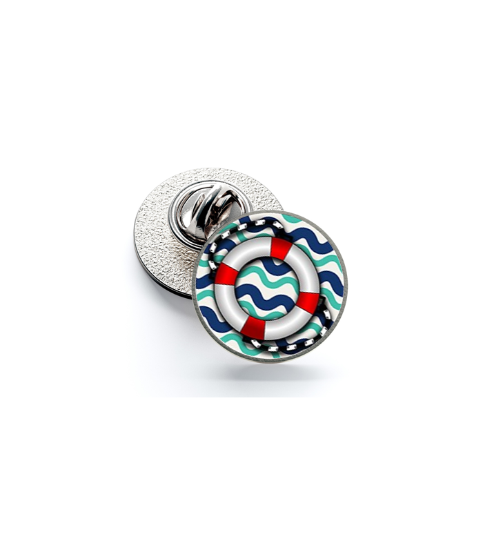 Nautical Lifeguard nº17 16mm Magglass Pin