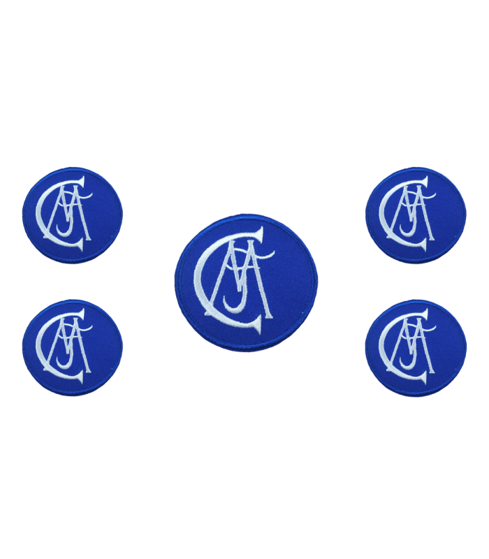 Pack 5 Parches Termoadhesivos Real Madrid 1902 6cm