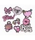 Pack Nº 2 de 9 Parches Bordados Termoadhesivos