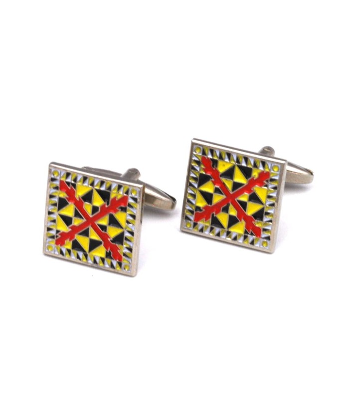 Pack Pasador de Corbata gemelos de camisa y pin Tercios Amarillos Viejos o Tercio de Benavente