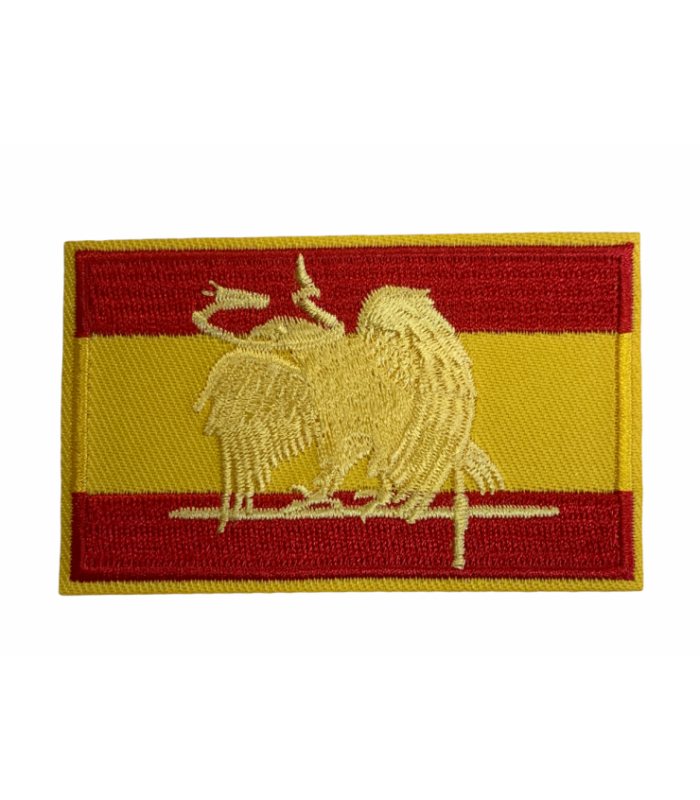 Parche Bandera de España del cuerpo Militar de Especialistas 8x5 cm