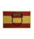 Parche Bandera de España Escudo de la Division Española de Voluntarios Division Azul 8x5 cm
