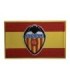 Parche Bandera de España Escudo Valencia Futbol Club 8x5 cm