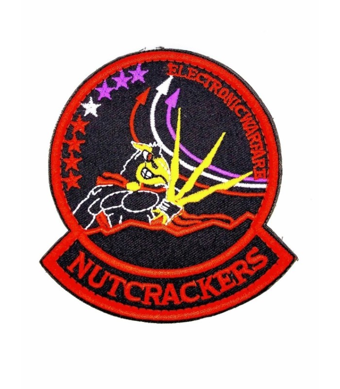Parche Bordado Electronic Warfare Nutcrackers 7cm