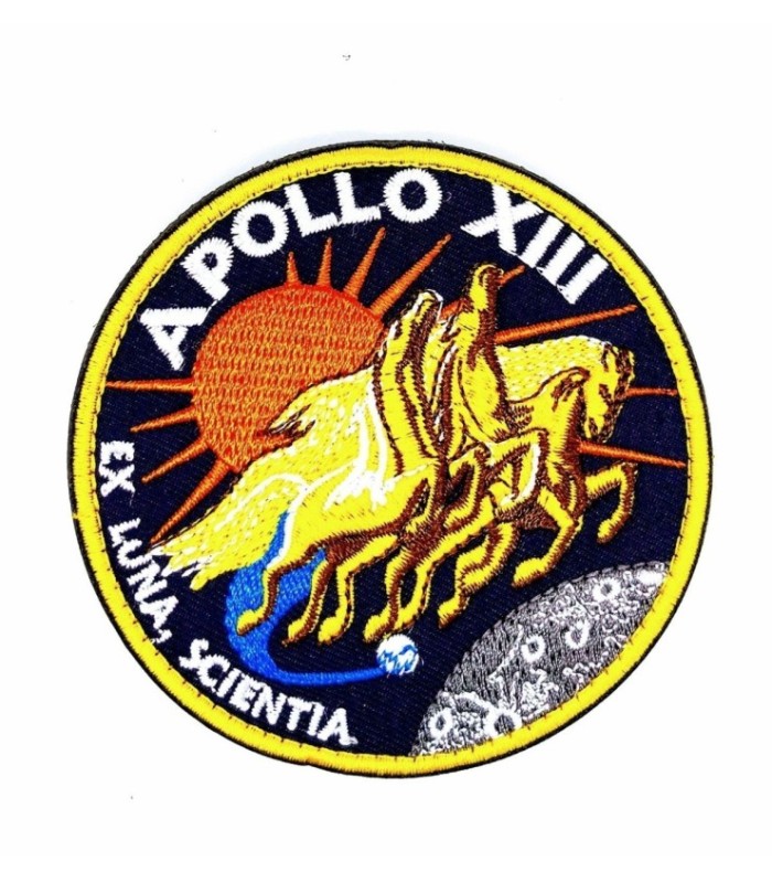 Parche Bordado Hook and Loop Apollo 13 8cm