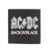 Parche Bordado Termoadhesivo ACDC Back In Black 7cm