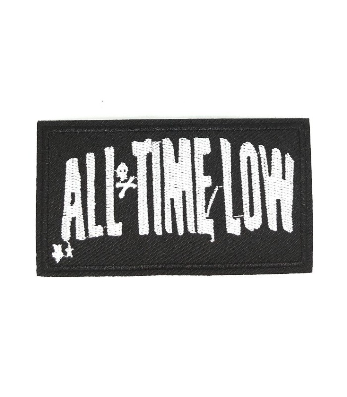 Parche Bordado Termoadhesivo All Time Low 9 cm