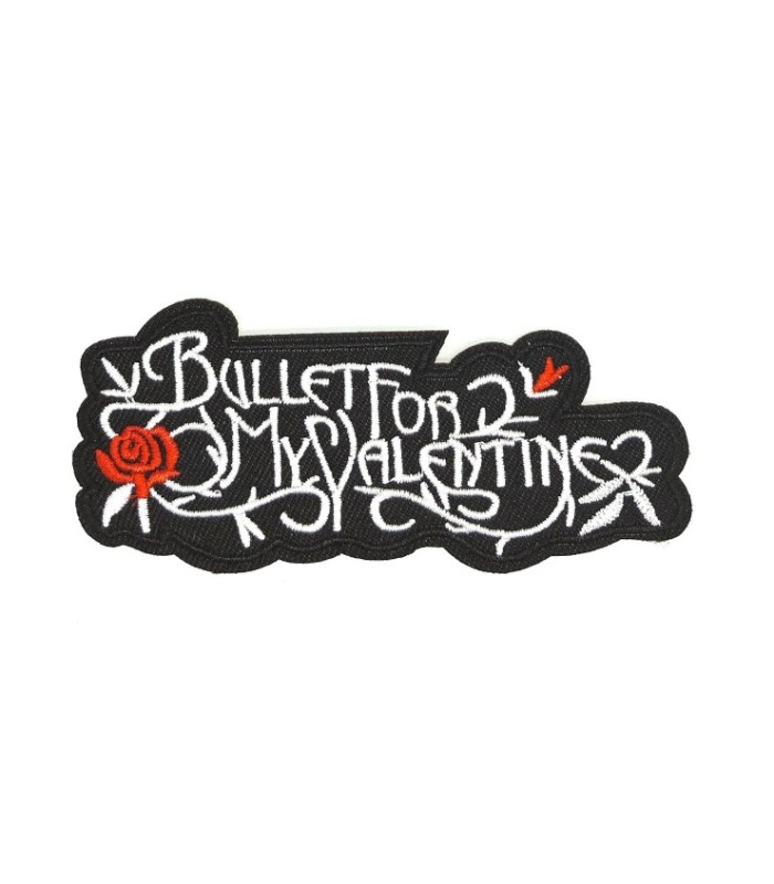 Parche Bordado Termoadhesivo Bullet For My Valentine 10 cm