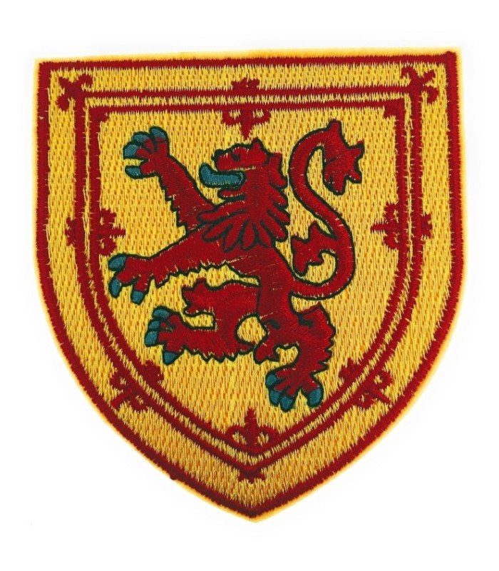 Parche Bordado Termoadhesivo Escudo de la Royal Scottish Flag 9cm x 8,5cm