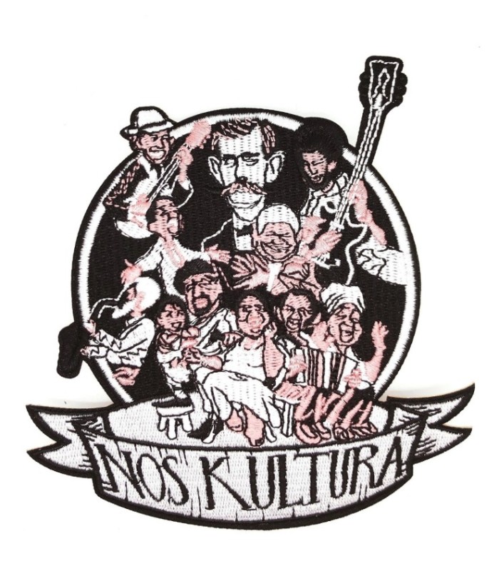 Parche Bordado Termoadhesivo Nos Kultura 12cm