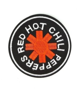 Parche Bordado Termoadhesivo Red Hot Chili Peppers 7 cm