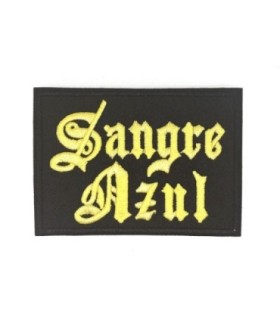 Parche Bordado Termoadhesivo Sangre Azul 8x5,5 cm