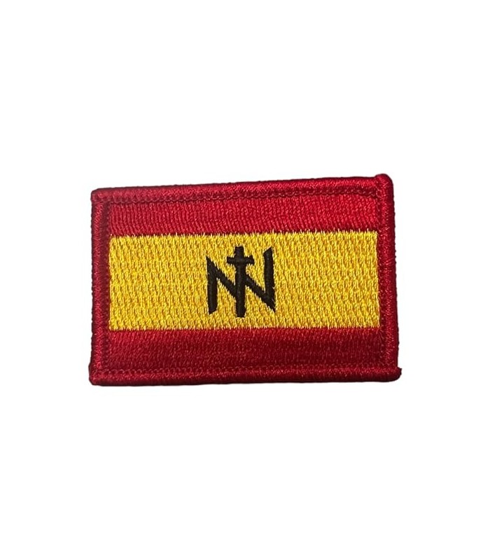 Parche de Bandera de España con Lema Noviembre Nacional 6 cm