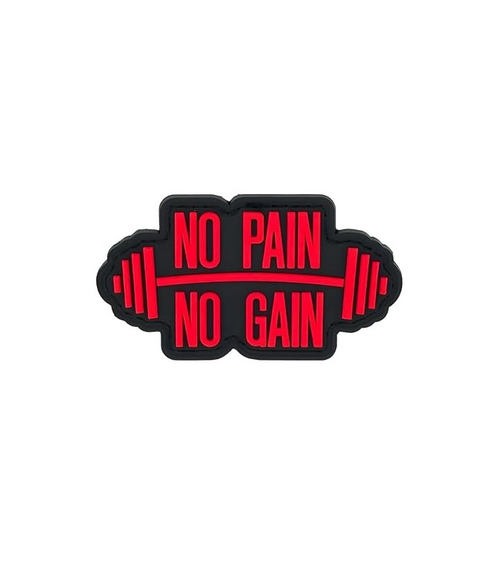 Parche de Goma Hook and Loop No Pain No Gain 8,5x4,5cm