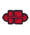 Parche de Goma Hook and Loop No Pain No Gain 8,5x4,5cm
