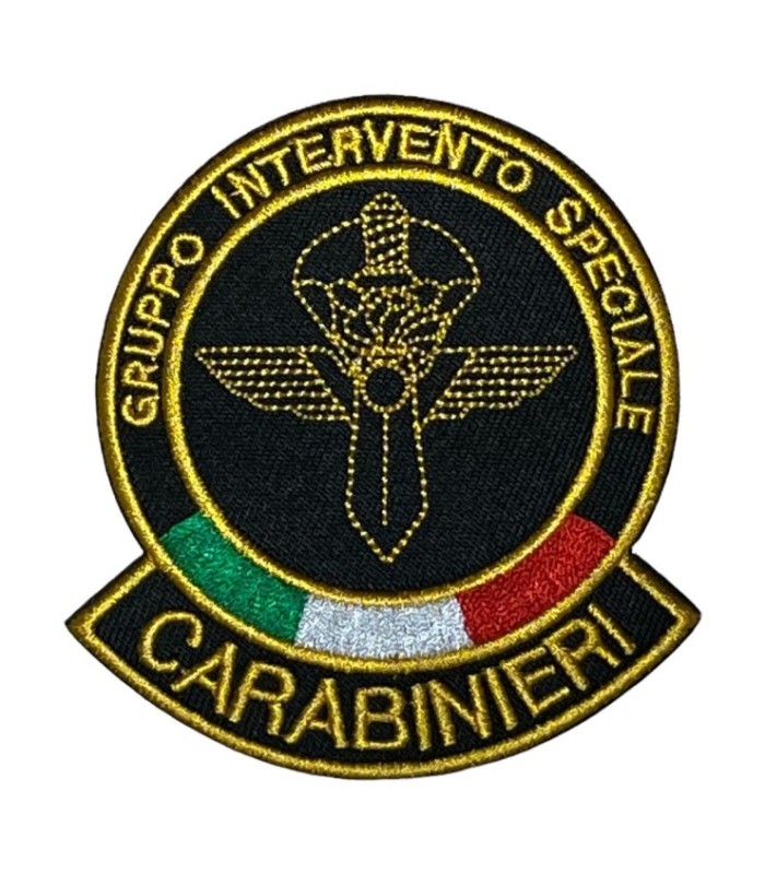 Parche Hook and loop - Carabinieri Gruppo Intervento Speciale 8,5x7,5cm