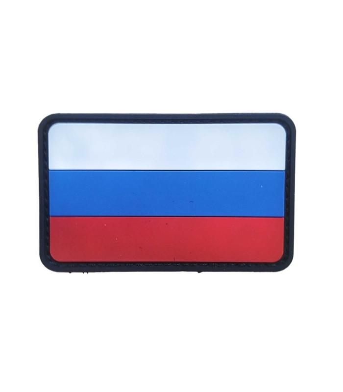 Parche Hook and Loop Bandera de Rusia PVC - Gemelolandia