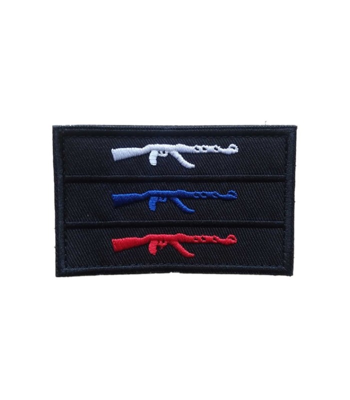 Parche Hook and Loop Bandera rusa AK47 8x5cm