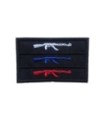 Parche Hook and Loop Bandera rusa AK47 8x5cm