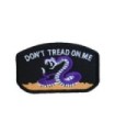 Parche Hook and Loop Dont tread on me- Color Negro - 78x49mm