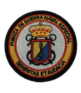 Parche Hook and Loop Fuerza de Guerra Naval Especial 8cm