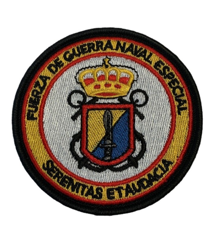 Parche Hook and Loop Fuerza de Guerra Naval Especial 8cm