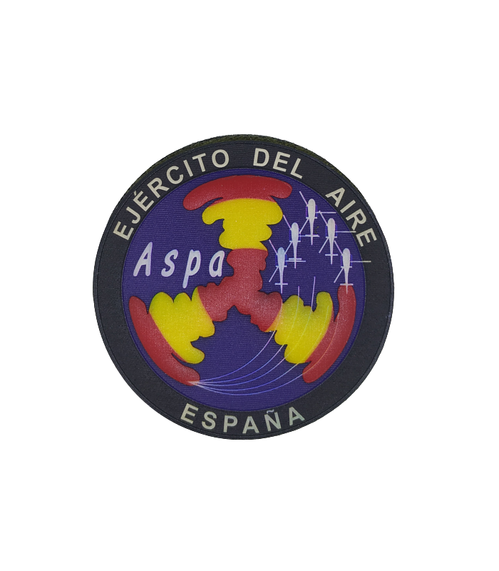 Parche Hook and Loop Nylon 3D Patrulla Aspa 8,5cm