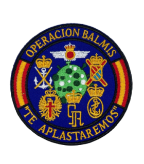 Parche Hook and Loop Operacion Balmis 2020 Generico 8cm