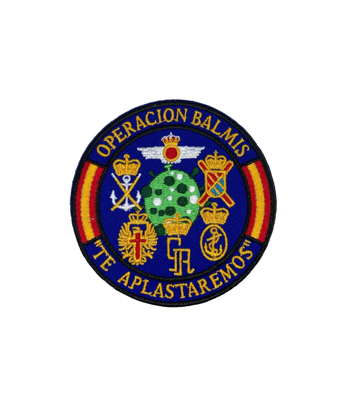 Parche Hook and Loop Operacion Balmis 2020 Generico 8cm