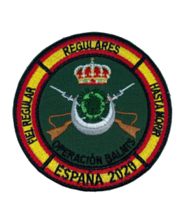 Parche Hook and Loop Operacion Balmis 2020 Regulares 8cm