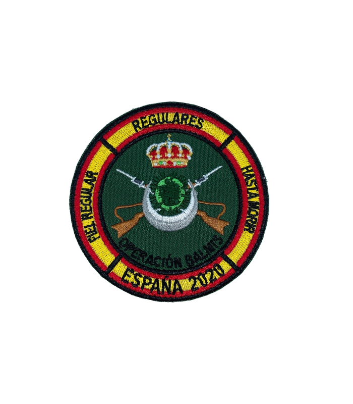 Parche Hook and Loop Operacion Balmis 2020 Regulares 8cm
