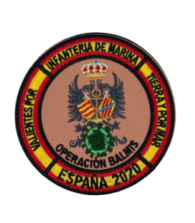 Parche Hook and Loop Operacion Balmis 2020 TEAR 8cm